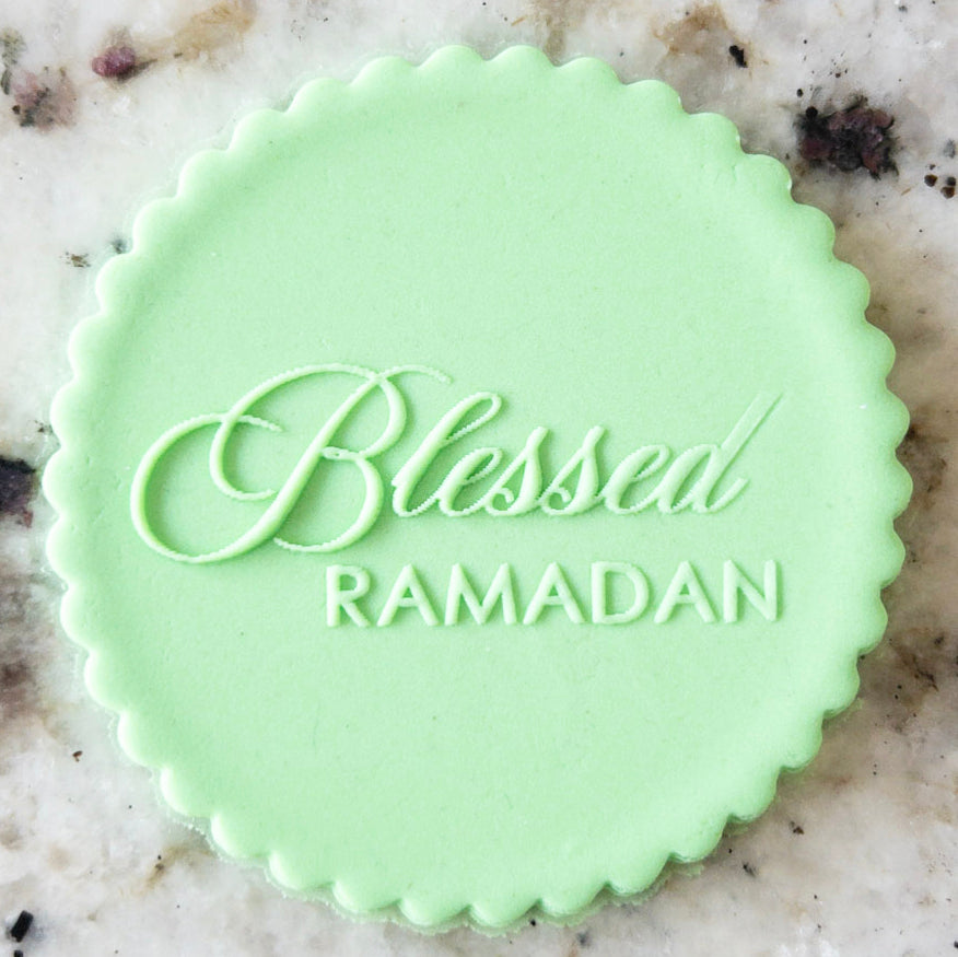 Blessed Ramadan Cookie POPup Embosser Stamp Islam Eid Ramadan