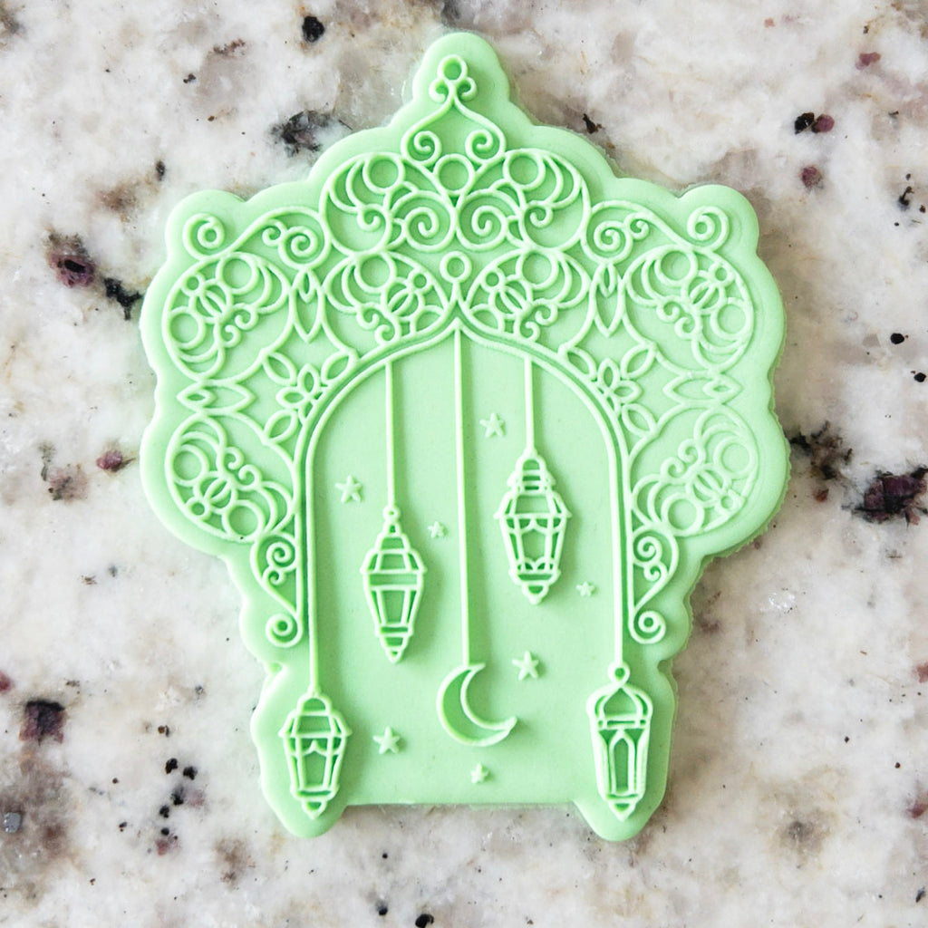 Arabic Lanterns With Decorative Frames Biscuit Cookie Fondant POPup & Cutter Eid Ramadan