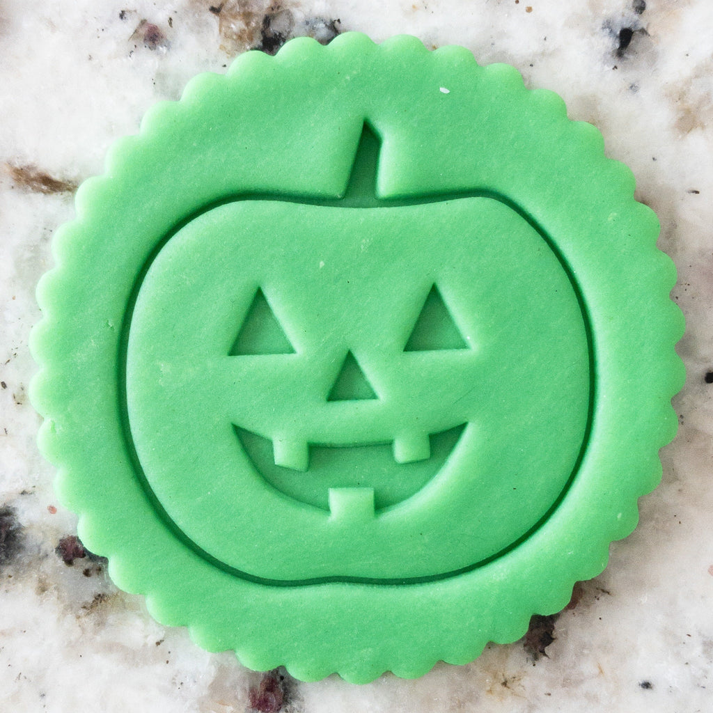 Large Pumpkin Cookie Biscuit Stamp    Halloween