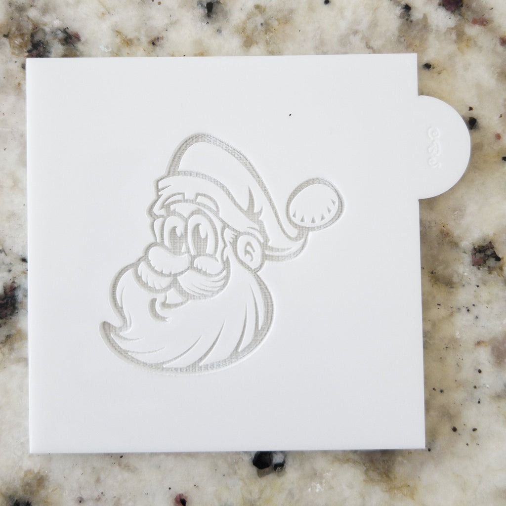 Cute Santa Face POPup Embosser Cookie Biscuit Stamp    Christmas