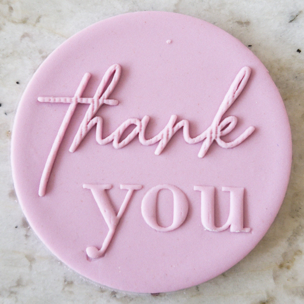 Thank You POPup Embosser Cookie Biscuit Stamp    Mothers Day
