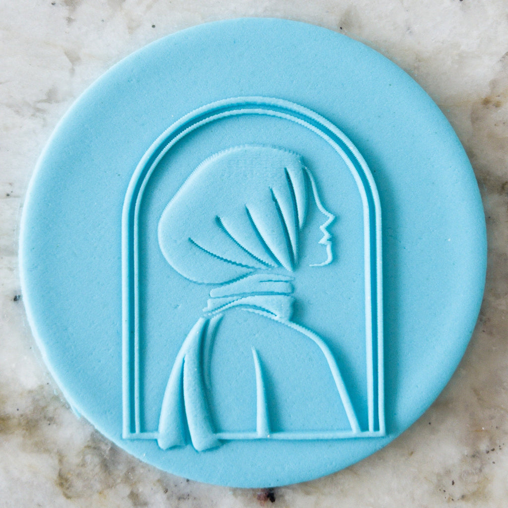 Hijab Arch POPup Embosser Cookie Biscuit Stamp    Islam
