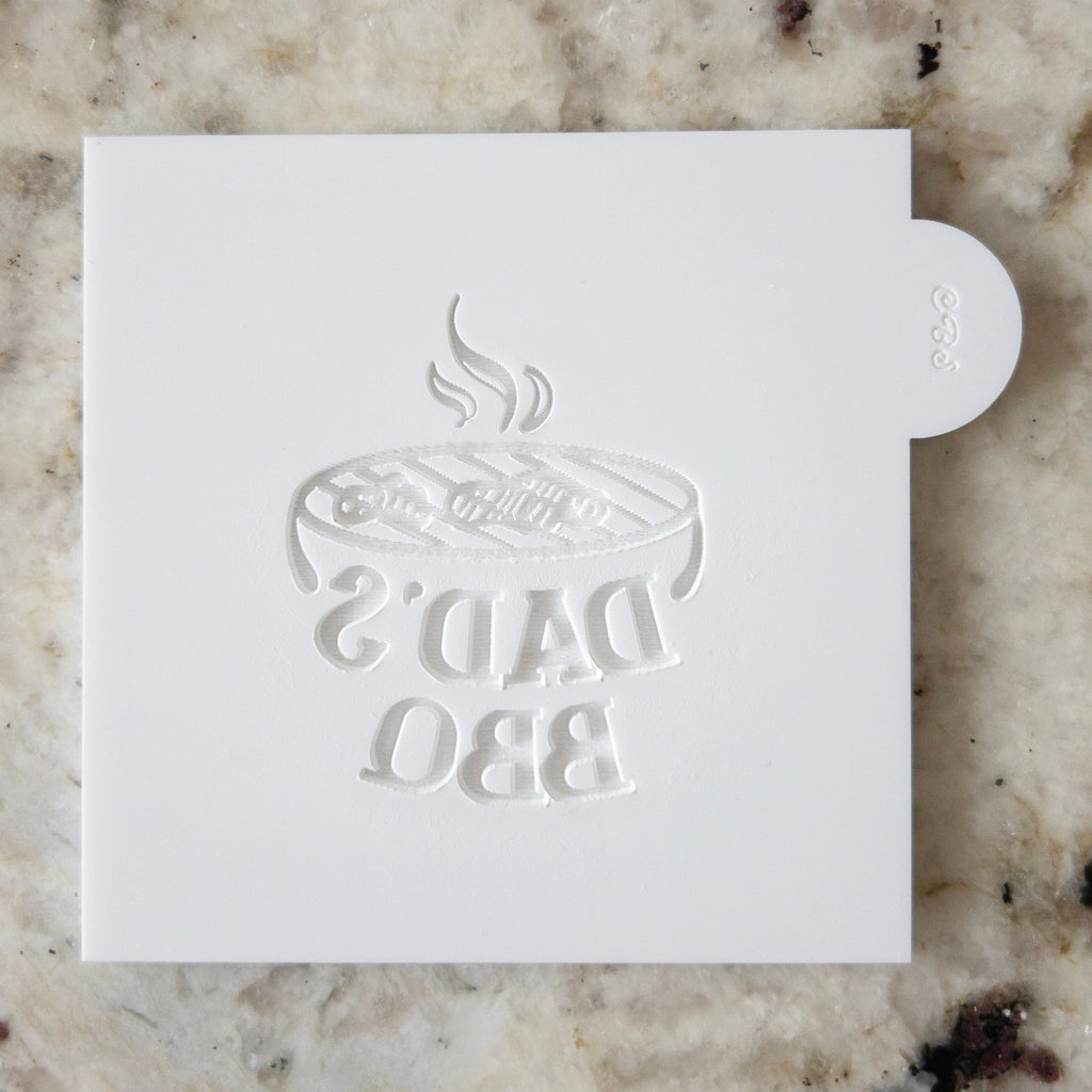 Dads BBQ POPup Embosser Cookie Biscuit Stamp    Fathers Day