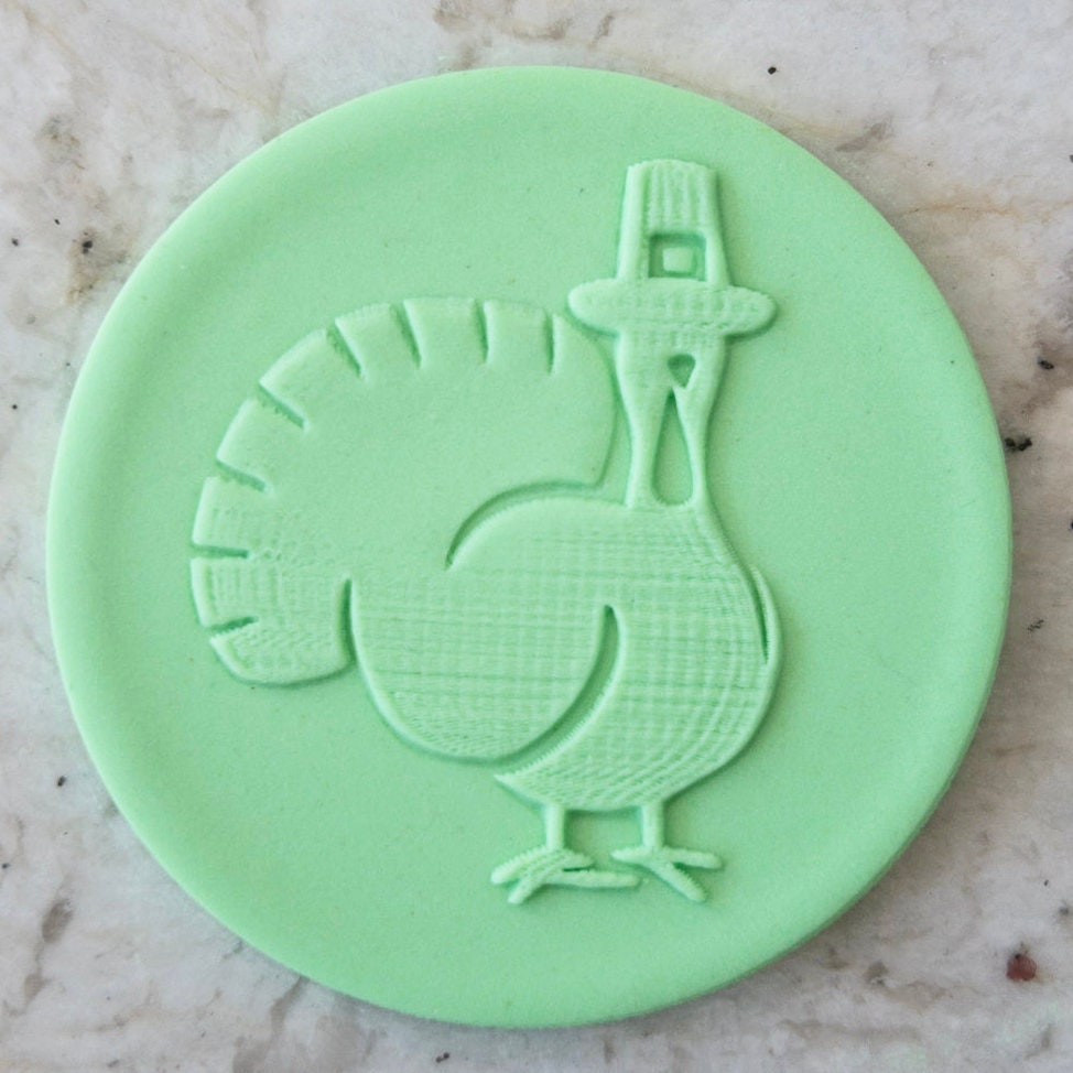 Thanksgiving Turkey POPup Embosser Cookie Biscuit Stamp   Thanksgiving